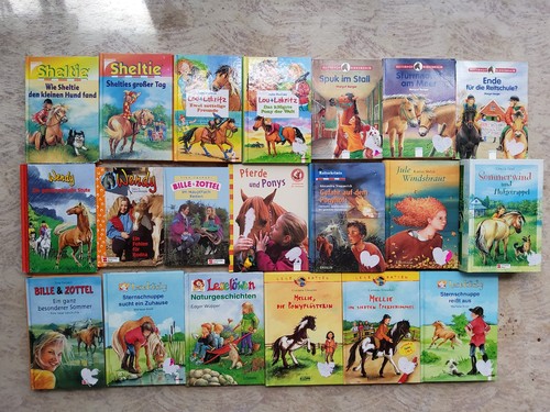 Bücherpaket 23 pferderomane - -,