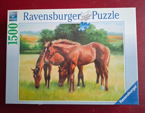Puzzle grasende pferde 1500 - puzzle,