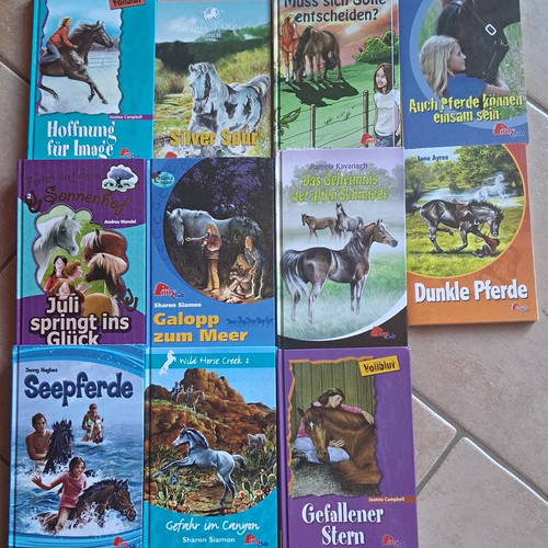 11x pferde jugendromane paket - 11x,
