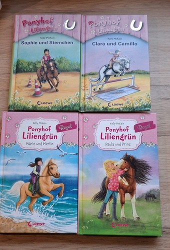 Ponyhof liliengrün - 4x,