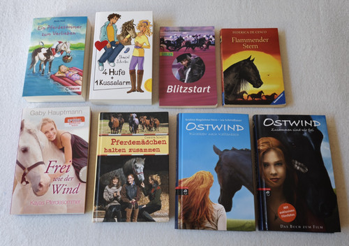 Pferde buch paket - paket, 8x