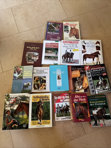 16x pferde bücher - 16x,